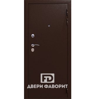 Дверь в коттедж с цинкогрунтом (3 петли)