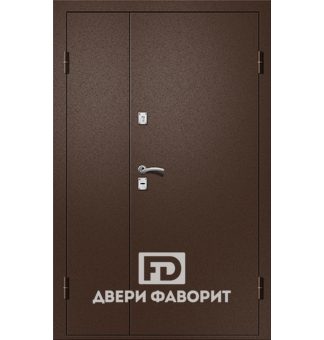 двустворчатая дверь с порошком на две квартиры