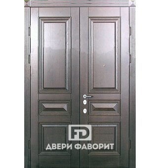 парадная дверь на две квартиры