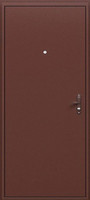 миниатюра - недорогая дверь с отделкой цинкогрунт и одним замком - МД-1733 - cnk012-2